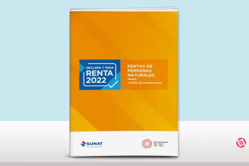 Portada: Cartilla de instrucciones: Rentas de Personas Naturales (Renta 2022) | Laravil Perú
